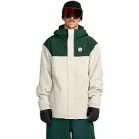 Volcom Buckthreeeighty Jacket Beige S Homme
