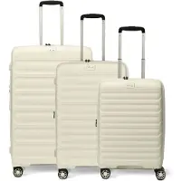 D & n lederwaren Ensemble de bagages 'Travel Line 4700' blanc perle