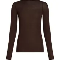 Hunkemoller T-shirt ' Boatneck Cashmere' marron