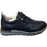 Caprice - Chaussures pour femmes - Mocassins à lacets - Bleus - Pour le quotidien