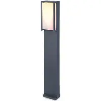 Lutec Designer path lighting Qubo anthracite smart