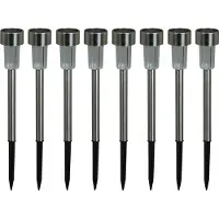 Luxform Lampadaires 8x Siena