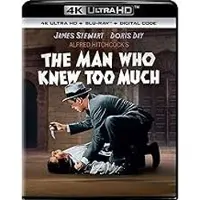 Import The Man Who Knew Too Much Blu-ray 4K Ultra HD