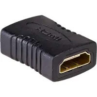 Akyga AK-AD-05 Adaptateur HDMI femelle vers femelle 1.4a doré