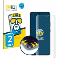BROTECT Full-Screen Protection (2 pcs, Oppo Reno12), Téléphone portable : film de protection, Transparent