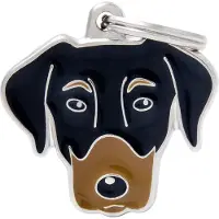 My Family Médaille Pour Chien Doberman