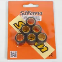 Sifam Galet Rouleau De Variateur Pour Scooter Piaggio 125 Skipper 4t St - Grimeca 2000 À 2004 19x17 8.7grs Neuf