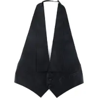 Suitable Gilet de smoking Noir taille M