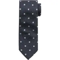 Suitable Cravate Navy Foncé Fleurs Bleu Bleu foncé