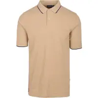 Suitable Respect Polo Tip Ferry Beige taille S