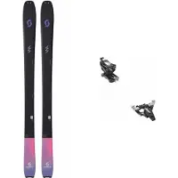 SCOTT - Packs skis de randonnée - Skis de randonnée - Pack W's Explorair 88 2026 pour Femme en Bois - Violet