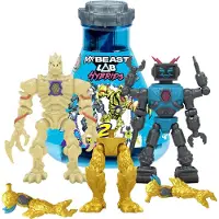 BEAST LAB MrBeast Lab : Pack combiné Lab-Bot vs. Squelette Gid