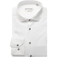 Giordano Maggiore Modern Fit Chemise en jersey Blanc optique, Unicolore