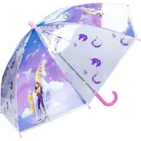 Unicorn Academy Filles, Parapluie, Unicorn Academy Regenschirm Rainy Days