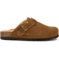 Scholl Sabots Scholl Women Fae New F Suede Sa Taupe-Taille 36