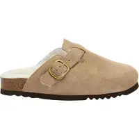 Scholl Sabots Scholl Women Fae Neuf F Suede Sa Dark Beige-Taille 39