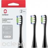 Oclean Professional Clean P1C5 B02 tête de rechange Noir 2 pcs