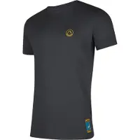 La Sportiva Climbing On The Moon Short Sleeve T-shirt Gris 2XL Homme