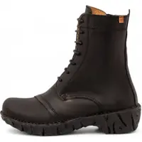 El naturalista pour femme. 2NG572019605_001 Bottines en cuir Ng57 noir (36), 1 à 3 cm, Lacets, Casuel