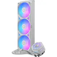 Cooler Master Ventola VRM MasterLiquid Atmos II 360, Refroidissement liquide CPU, Blanc, Multicolore