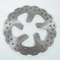 Sifam Disque De Frein Pour Scooter Aprilia 125 Scarabeo 1999 À 2003 Ø220x60x4mm / Ar Neuf