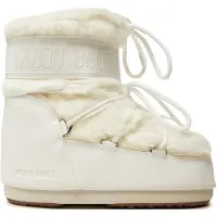 Moon Boot Mb Icon Low Faux Fur Couleur Blanc