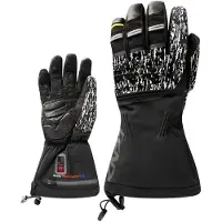 Lenz - Gants chauffants en PrimaLoft - Heat Glove 7.0 Finger Cap Unisex Noir - Taille L