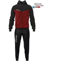 Givova Visa Melange Tracksuit Rouge,Noir L Homme