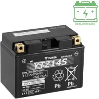 Yuasa Batterie Sla Pour Moto Honda 1100 Cb A/Ae/Ex 2013 À 2018 Ytz14-S / 12v 11.2ah Neuf