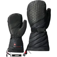 Lenz - Mouffles chauffantes en Primaloft&reg; - Heat Glove 6.0 Finger Cap Mittens Women Noir pour Femme - Taille L