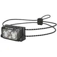 Nitecore Lampe frontale - - NU25 MCT UL - 400 lm - Rechargeable USB‑C - Double faisceau