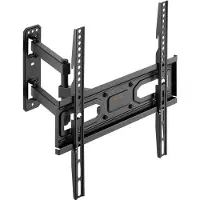 My Wall H26-1AL Support TV mural 81,3 cm (32") - 139,7 cm (55") Inclinable, hauteur réglable (Mur, 35 kg, 32" - 55"), Support mural pour TV, Noir