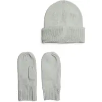 Pieces Bonnet 'PCNynne' gris clair