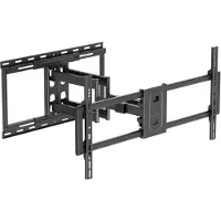 My Wall Support TV HP 43 (Mur, 80 kg, 43" - 100"), Support mural pour TV, Noir