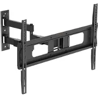 My Wall TV-Wandhalterung 94,0 cm (37") - 218,4 cm (86”) Schwenkbar (Mur, 50 kg, 37" - 86"), Support mural pour TV, Noir
