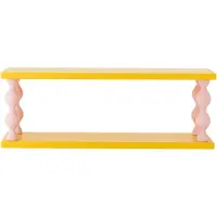 Bloomingville Mini Étagère murale Bibiola jaune
