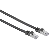 S-Impuls PUR Patchkabel Cat.7 S/FTP schwarz 1,5m (S/FTP, CAT7, 1.50 m)