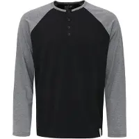 Forplay T-shirt manches longues de - Kurt - M - 3XL - pour Homme - gris/noir - Taille 3XL
