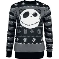 The Nightmare Before Christmas Sweat-shirt Disney de - Jack Skellington - S - 3XL - pour Femme - multicolore - Taille 3XL