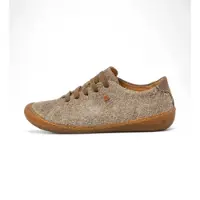 El naturalista unisex. 25770P1EV005_020 Chaussures en cuir taupe Wulf (37), Plat, Lacets, Casuel