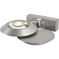 Pure Lumière murale LED 2L Pure Oculis Gris diamant