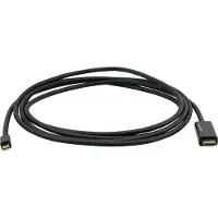 Kramer Electronics C-MDP/HM/UHD-6 Adaptateur de câble vidéo 1,8 m Mini DisplayPort HDMI type A (standard) S (1.80 m), Câble vidéo, Noir