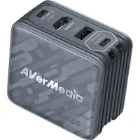 AVerMedia 40AAGC313AWN Ladedock, Core GO (GC313) Black, 100W GaN, HDMI