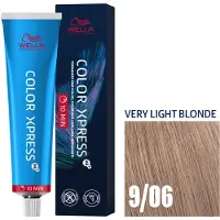 Wella Color Xpress coloration cheveux teinte Very Light Blonde Natural Violet 9/06 60 ml