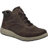 Josef seibel Bottines à lacets 'Giuseppe 10' marron / brun foncé