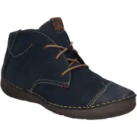 Josef seibel Bottines à lacets 'Fergey' bleu marine / orange