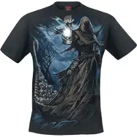 Spiral T-Shirt Manches courtes Gothic de - Ferryman - S - XXL - pour Homme - noir - Taille L