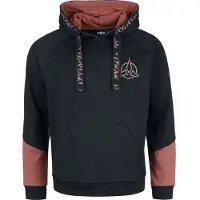 Star Trek Sweat-shirt à capuche de - Klingon Empire - S - XXL - pour Homme - noir - Taille S
