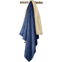 De Witte Lietaer Plaid De Witte Lietaer Teddy Laya Royal Blue 24-220 x 240 cm