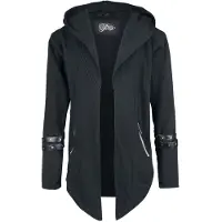 Vixxsin Gilets & Ponchos Gothic de - Capuche Archer - S - 4XL - pour Homme - noir - Taille XL